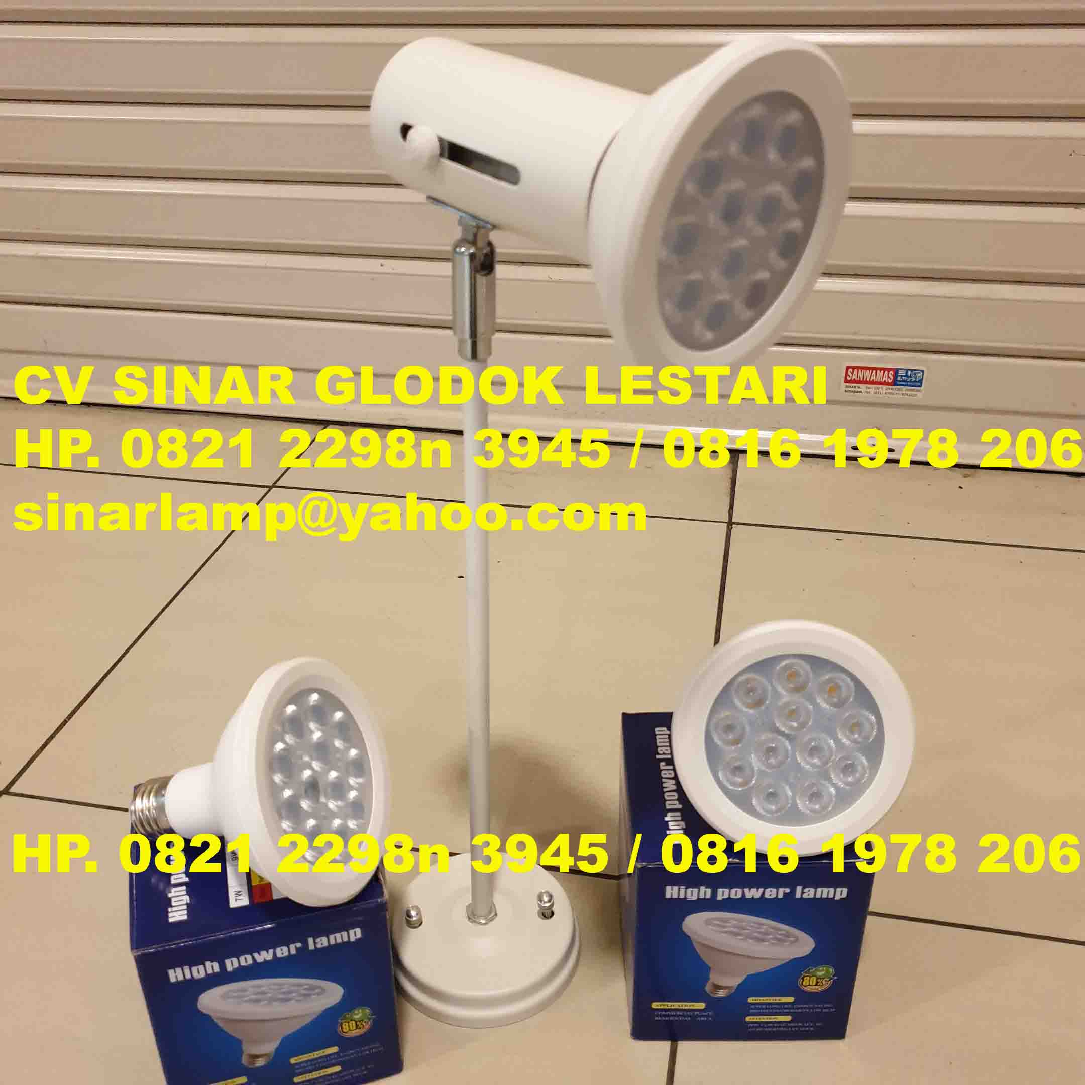 Lampu Sorot Backdrop Backwall PAR30 12W